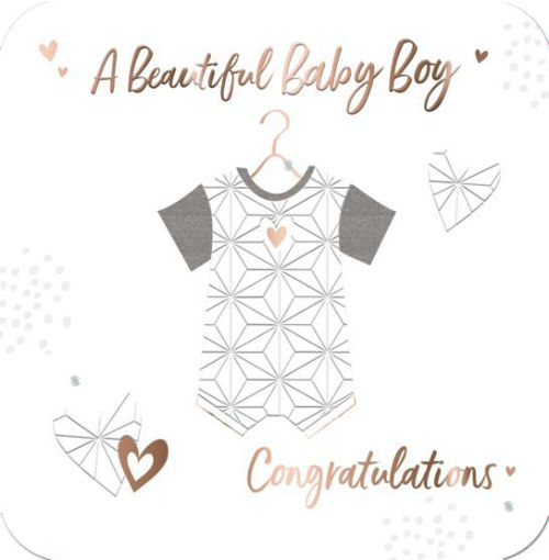 Picture of BEAUTIFUL BABY BOY CARD